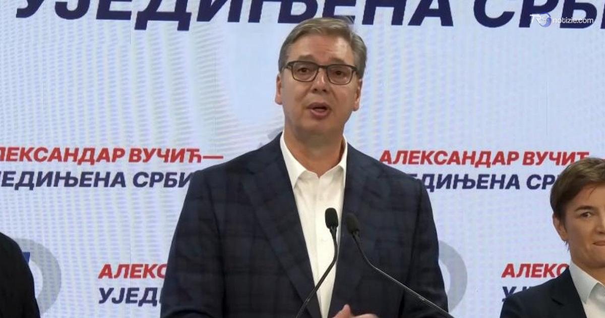 Il presidente Aleksandar Vučić ammette la sconfitta