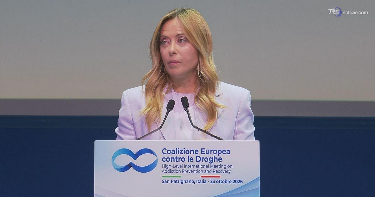 Droghe, Meloni: basta messaggi fuorvianti