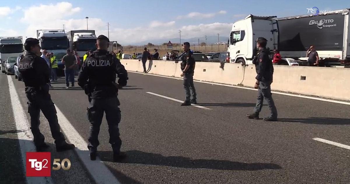 Proteste Tir, caos e blocchi in Campania
