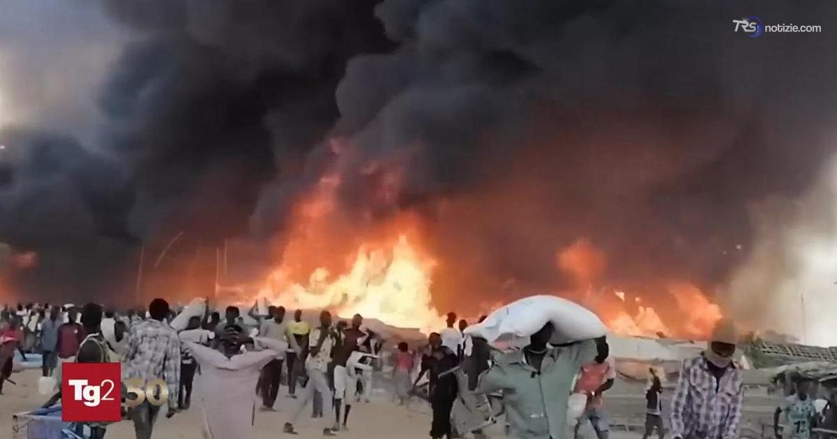 Strage di civili in Sudan, droni attaccano un mercato