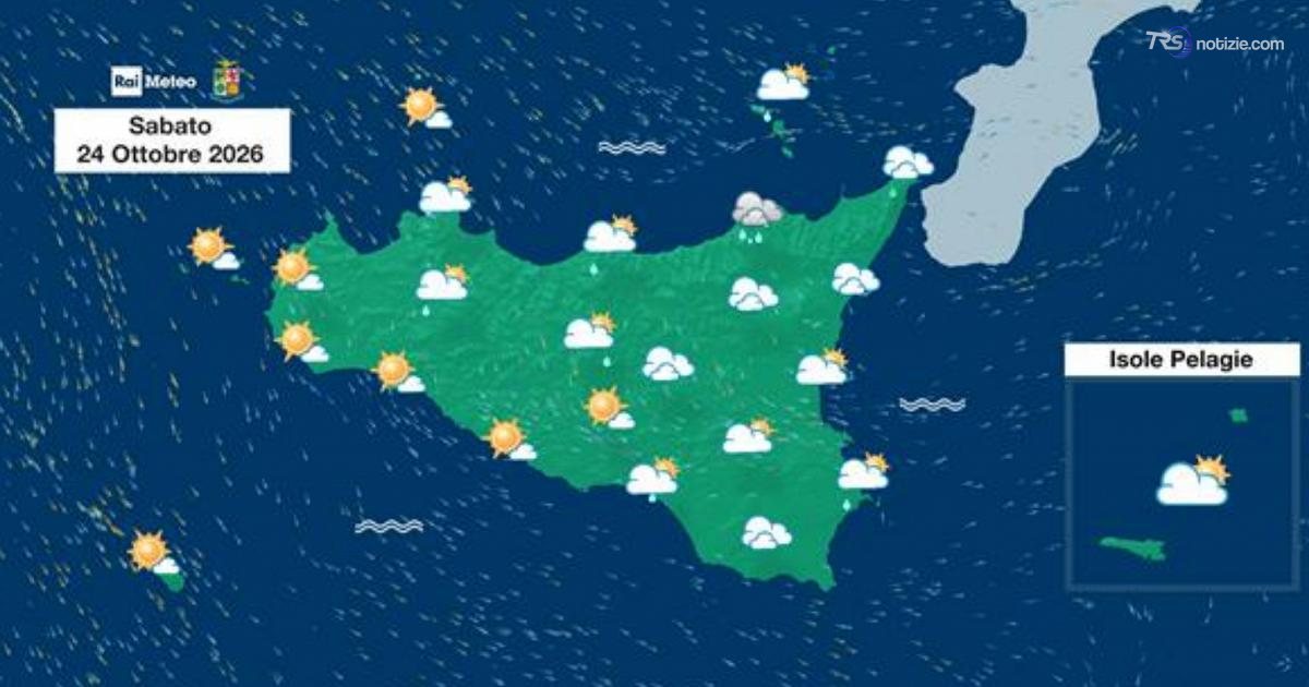 Le previsioni del tempo per il fine settimana