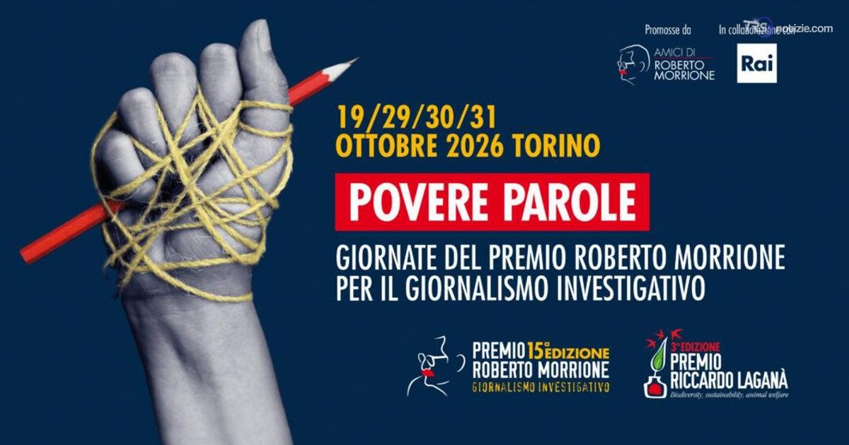 Torna il Premio Morrione: a Torino tre giornate dedicate alle “Povere Parole”