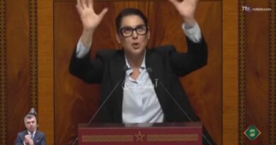 La premier marocchina in aula: "Non sono un lampadario, ma un cervello e una coscienza"