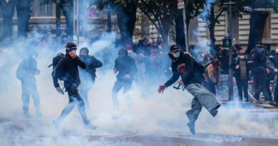 Lione: la polizia spara lacrimogeni contro i manifestanti