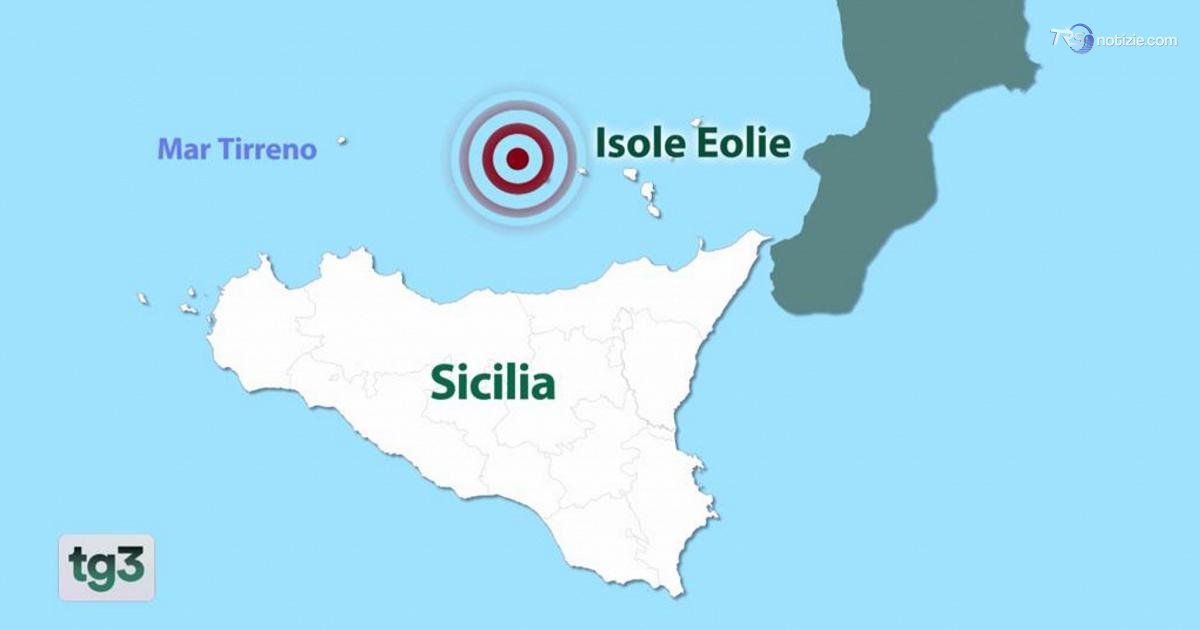 Terremoto di magnitudo 5.5 in Sicilia: epicentro tra Ustica e le Eolie
