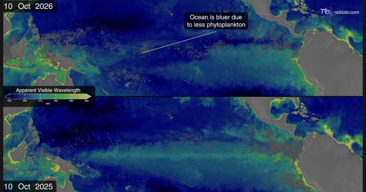 Gli oceani cambiano colore, il Pacifico diventa più blu. Allarme: Super El Niño senza precedenti
