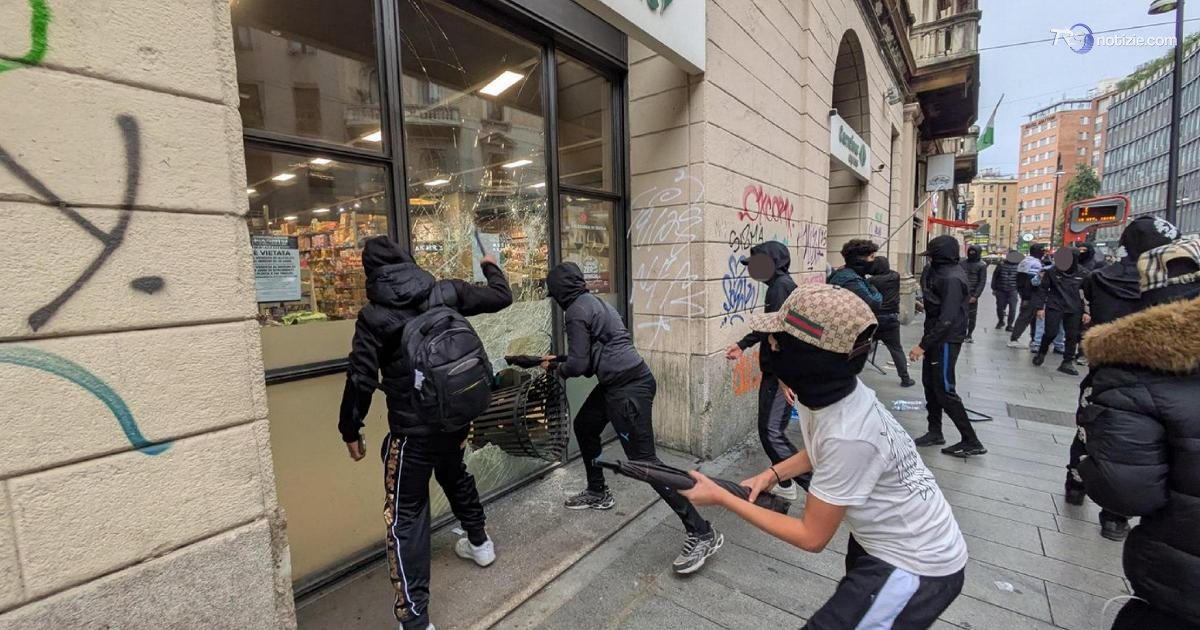 Scontri a Milano, il più piccolo tra i fermati ha 11 anni. La preside: “Senso di impotenza”