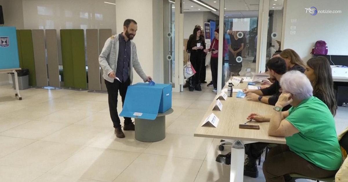 Israele al voto, urne aperte fino a sera