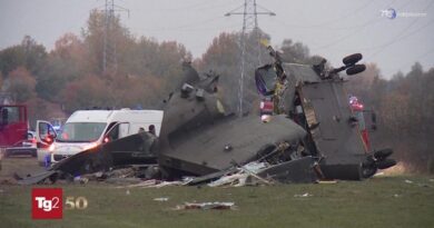 Elicottero caduto in Bosnia, ancora da chiarire le cause: si ipotizza guasto meccanico