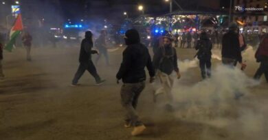 Lancio di petardi e lacrimogeni, continua le tensioni tra polizia e manifestanti a Torino