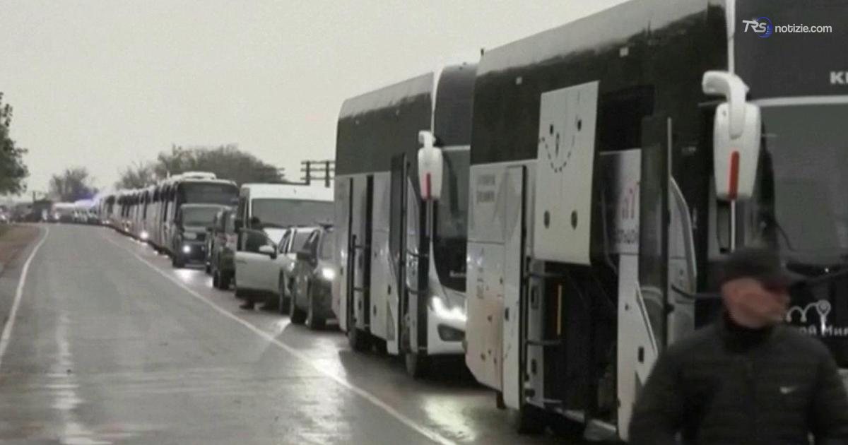 Ucraina, convoglio umanitario a Oleshky