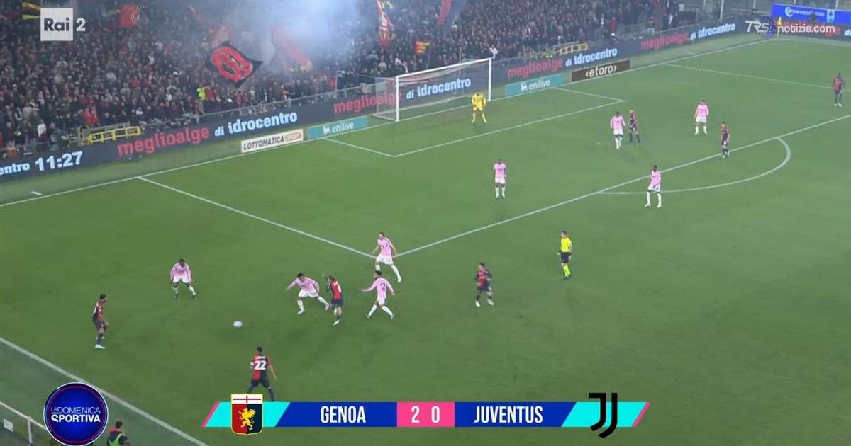 Genoa – Juventus 2-0. La sintesi della partita