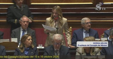 Spese Difesa, Meloni: "Chi dice che siamo guerrafondai mente sapendo di farlo"