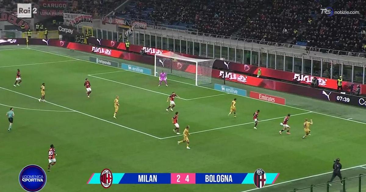 Milan – Bologna 2-4. La sintesi della partita