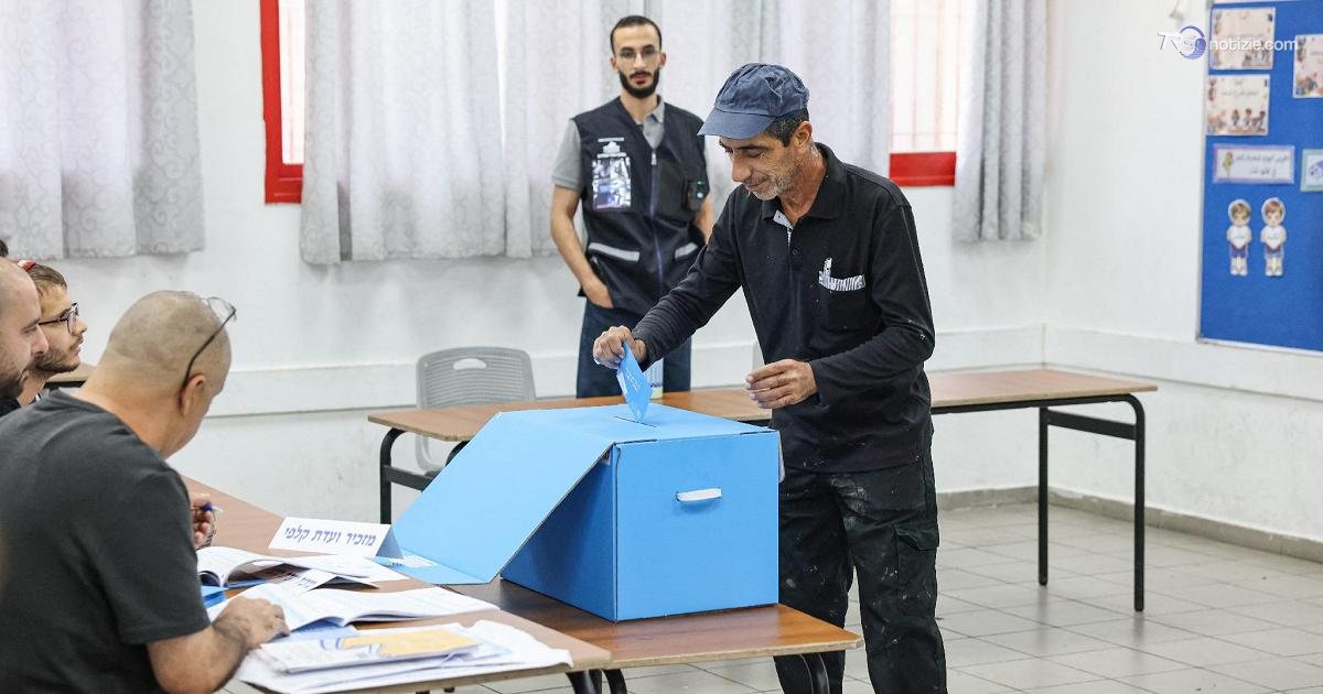 Israele, affluenza mattina al 16,68%