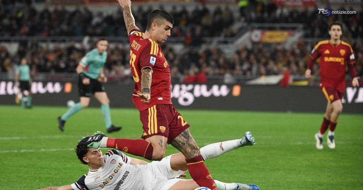 Roma-Cagliari 4-2, la sintesi della partita