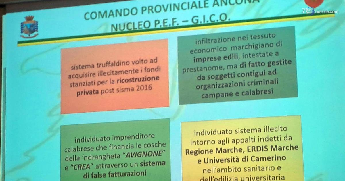 Mafie sulla ricostruzione post-sisma nelle Marche: ’ndrangheta, Casalesi e appalti milionari