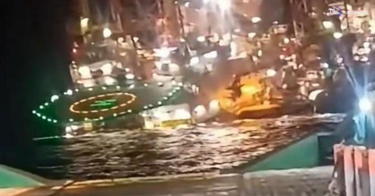 Gabon, una piattaforma petrolifera è affondata: un morto e quattro dispersi